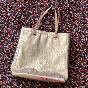 Michael Kors Jet Set Gold Tote